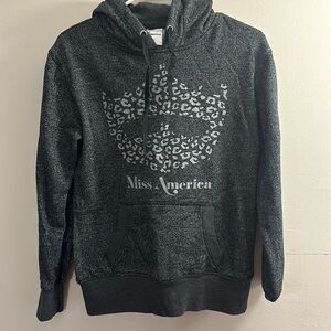 MAO Black Glitter Sweatshirt